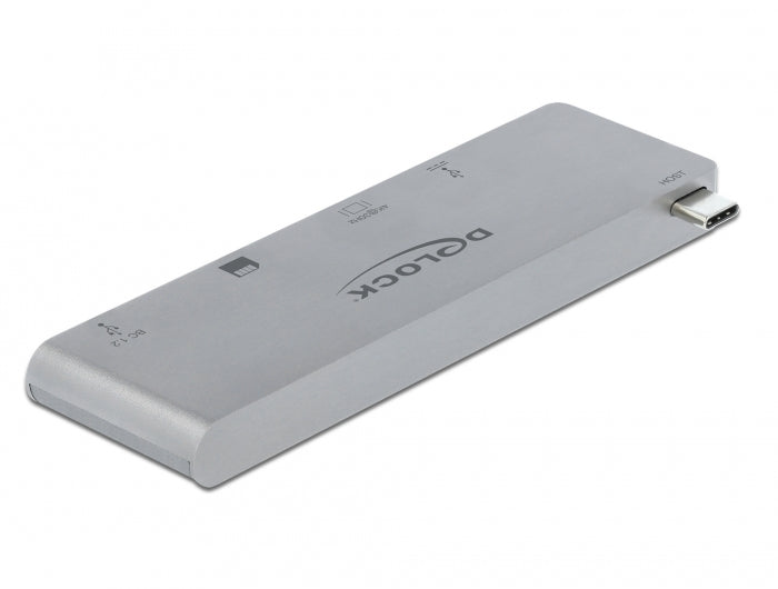 DeLOCK 87745 Dockingstation – USB-C, 1× HDMI, 1× USB-A, SD/microSD, für Mac