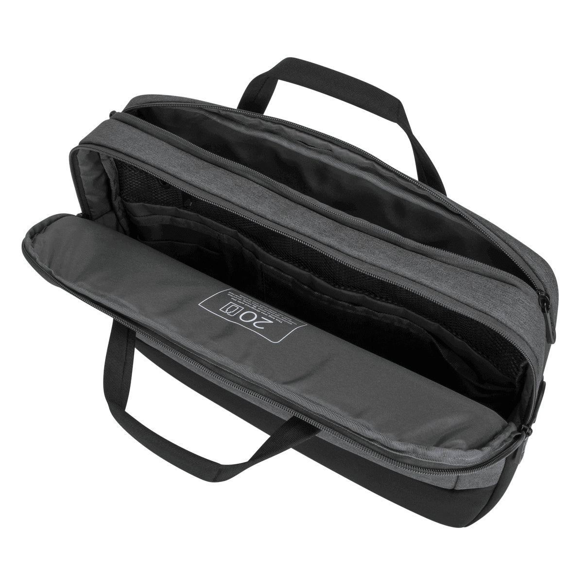Targus CypressEco – Aktentasche 15,6″, Grau, 42,5 × 8 × 39,5 cm