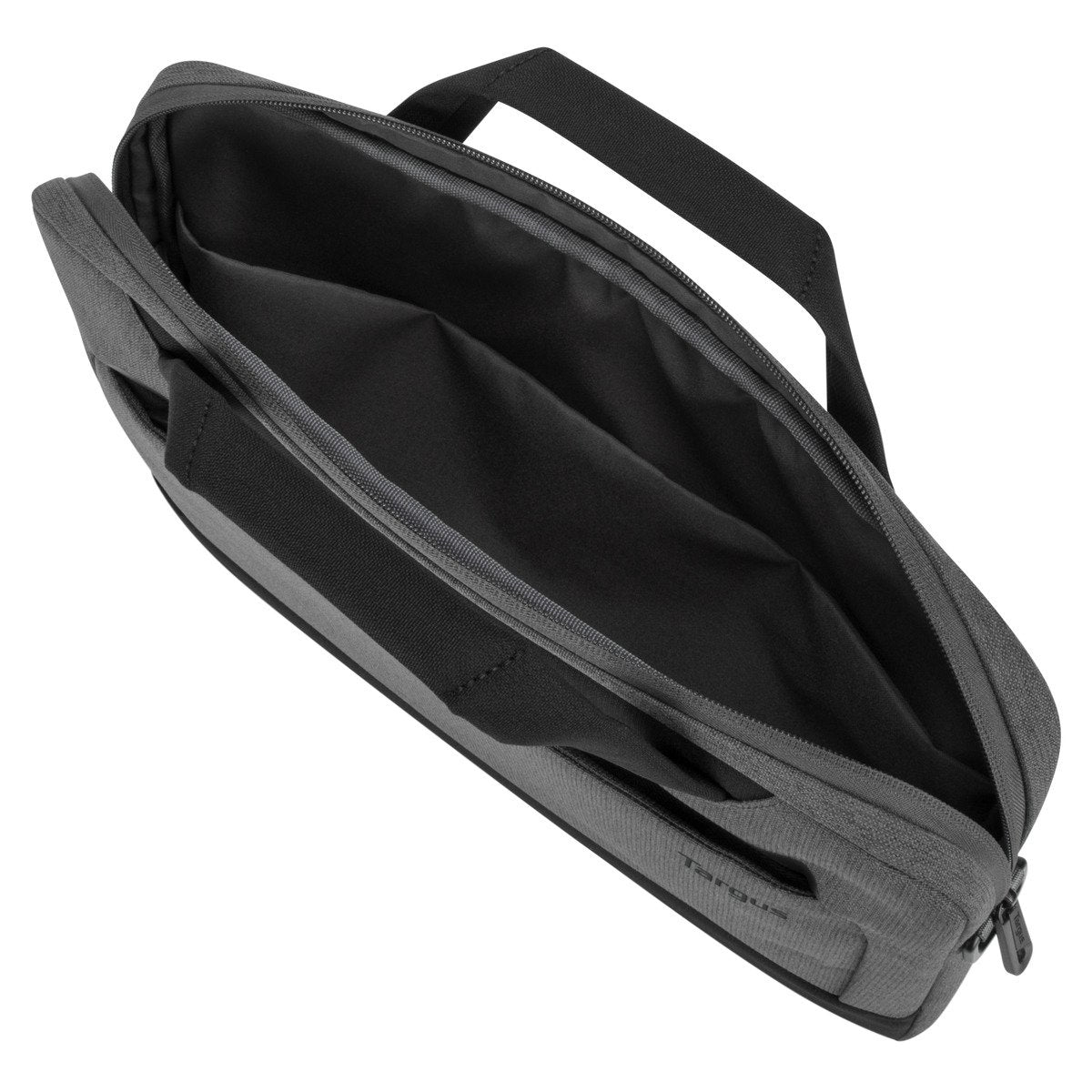Targus Notebook-Tasche für Laptops bis 15,6" – mit Tragegriff, abnehmbarem Schultergurt – Grau