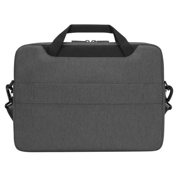 Targus Notebook-Tasche für bis 15,6" – abnehmbarer Schultergurt, Fronttasche – Grau
