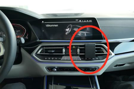 Brodit Auto-Halterung, Schraubbefestigung, Passiv – Universal – Schwarz, ABS