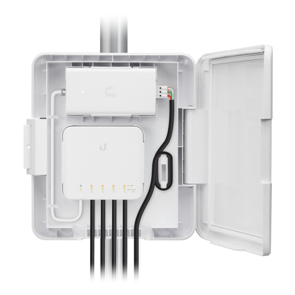 Ubiquiti USW-FLEX-UTILITY – Montagehalterung – für Ubiquiti USW-Flex, Mast-/Wandmontage, Innen/Aussen