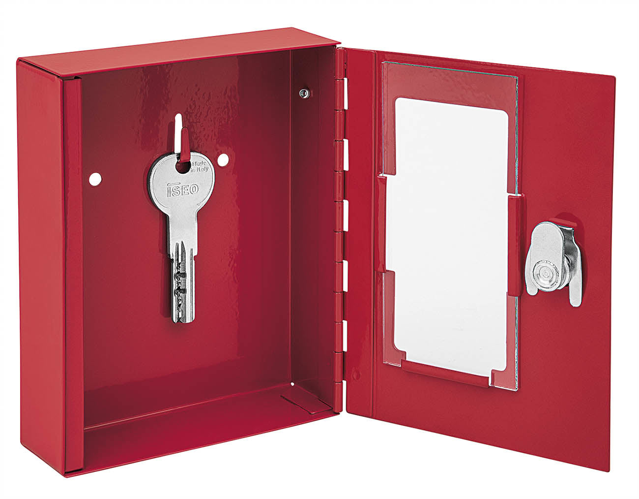 Wedo 102 50102X – Notschlüsselkasten, Rot, 120 × 40 × 150 mm
