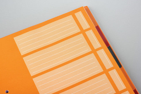 Oxford Collegeblock Softcover, 80 Blatt, 4-fach gelocht, mikroperforiert, 80 g/m² – Orange, für SCRIBZEE App