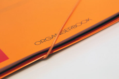 Oxford Collegeblock Softcover, 80 Blatt, 4-fach gelocht, mikroperforiert, 80 g/m² – Orange, für SCRIBZEE App
