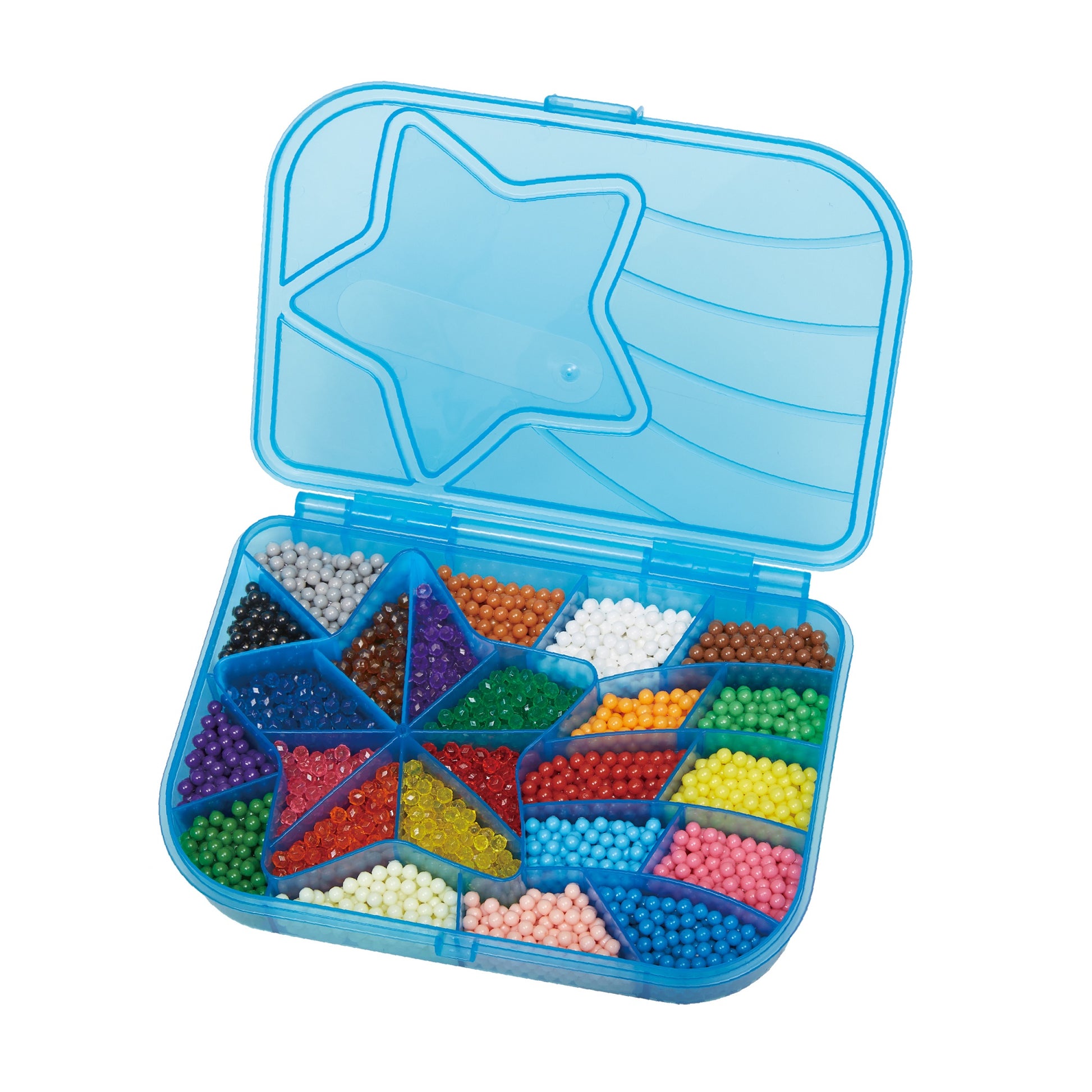 Aquabeads Perlen, Maxi Nachfüllbox, Mehrfarbig, 31 × 23,5 × 5 cm, 411 g, CE, 31502