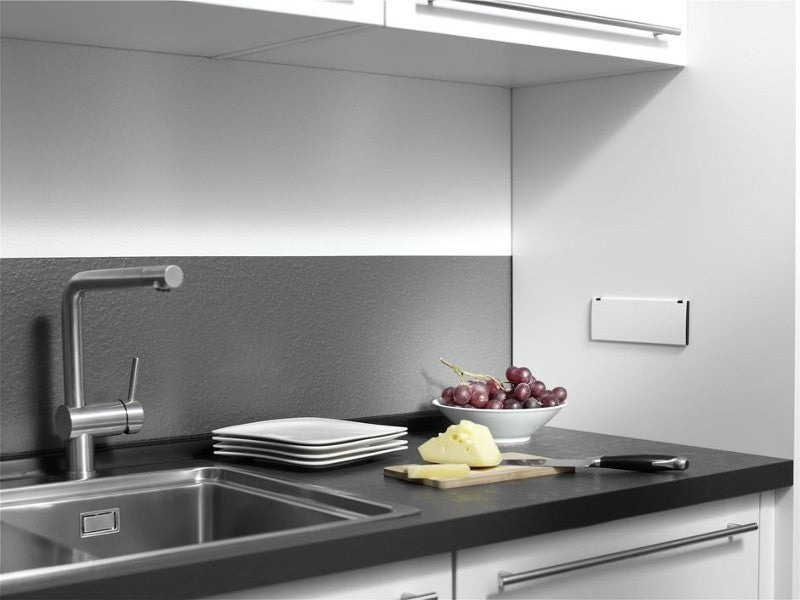 Bachmann KAPSA X-Small Deckel – Einbau-Deckel, Aluminium, Weiss, 230×320×120 mm