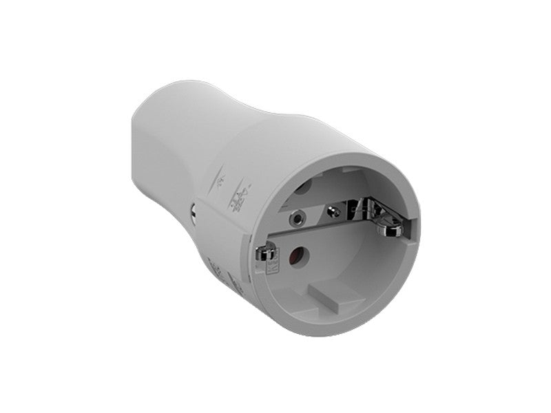 Bachmann Schutzkontaktkupplung, T13 (CEE 7/3), 16 A 250 V, Schraubanschluss, Montage, 90×50×50 mm – Grau