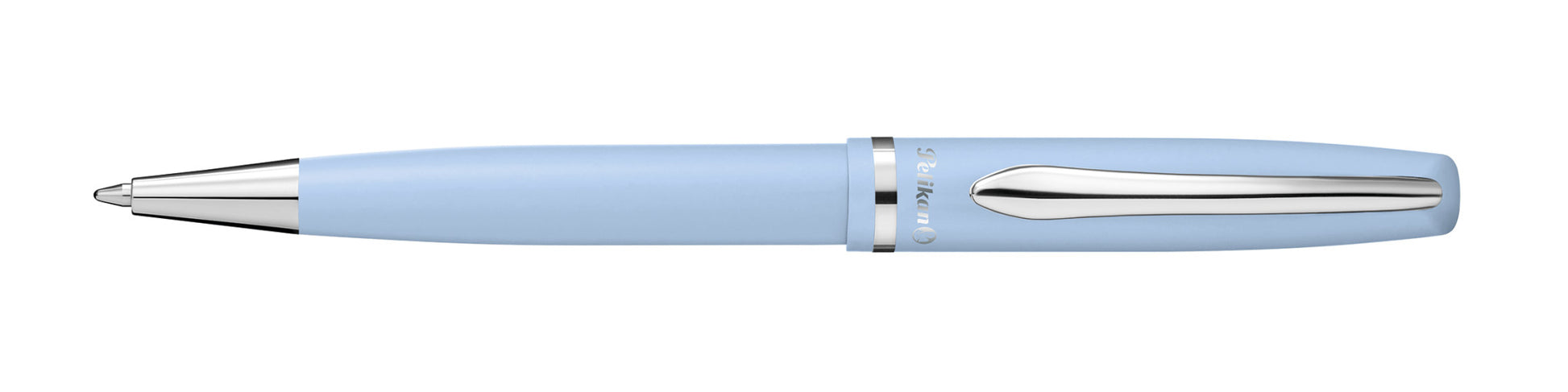 Pelikan Jazz Pastel K36 Kugelschreiber – Blau, Medium, Druck, dokumentenecht, nachfüllbar