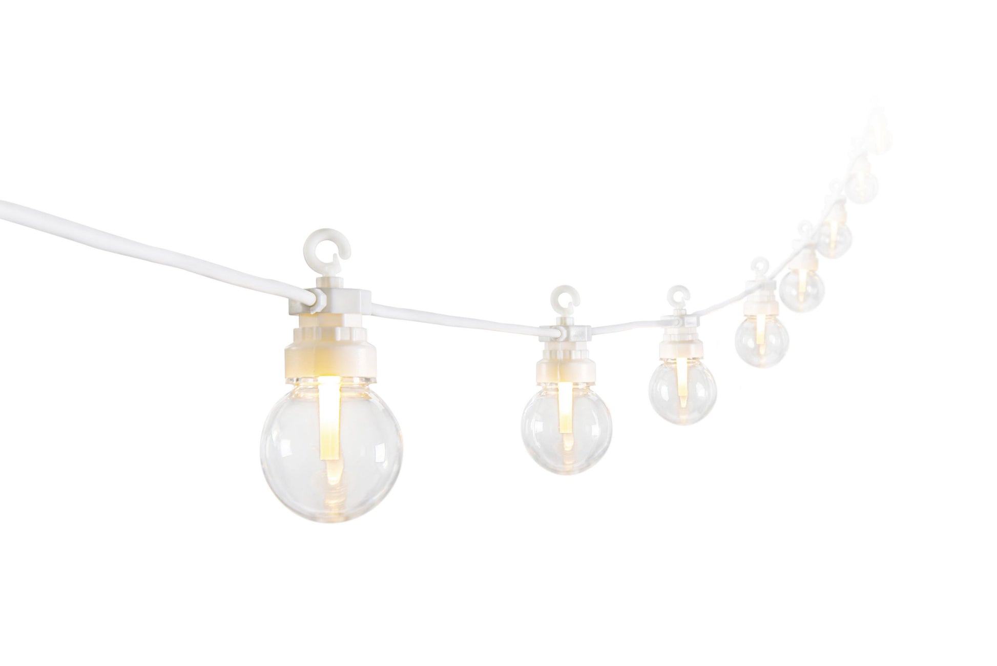 STT Lichterkette Nostalgic – 2,7 m – 10 LEDs – Warmweiss – Solarbetrieb – mit Dämmerungssensor