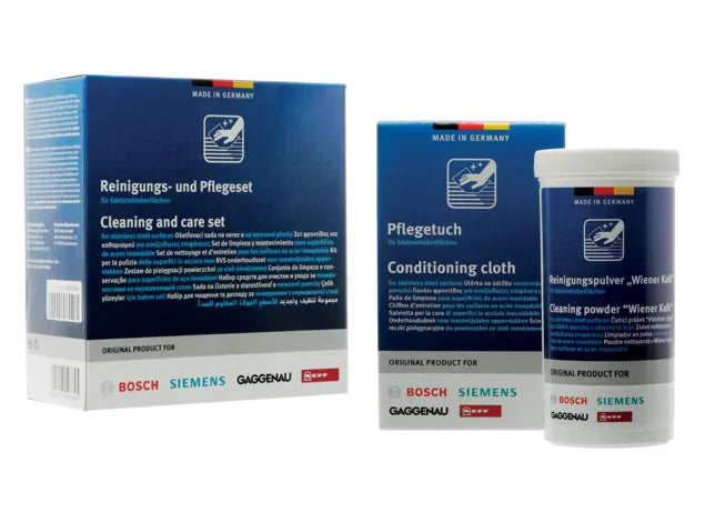 Siemens Wiener Kalk Tuch – Edelstahlreiniger, 100 g Packung