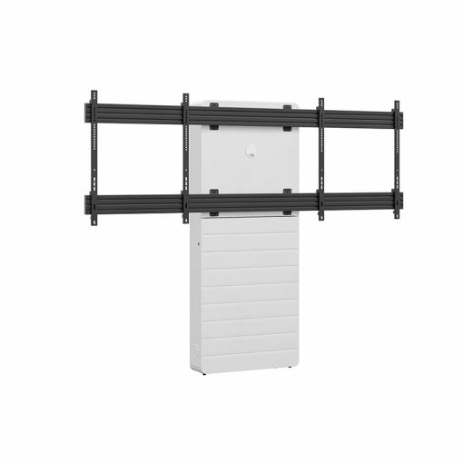 Hagor Wandlift (bodenstehend) – 65–75" – VESA 800×600 – bis 90 kg, für 2 Displays, Diebstahlsicherung
