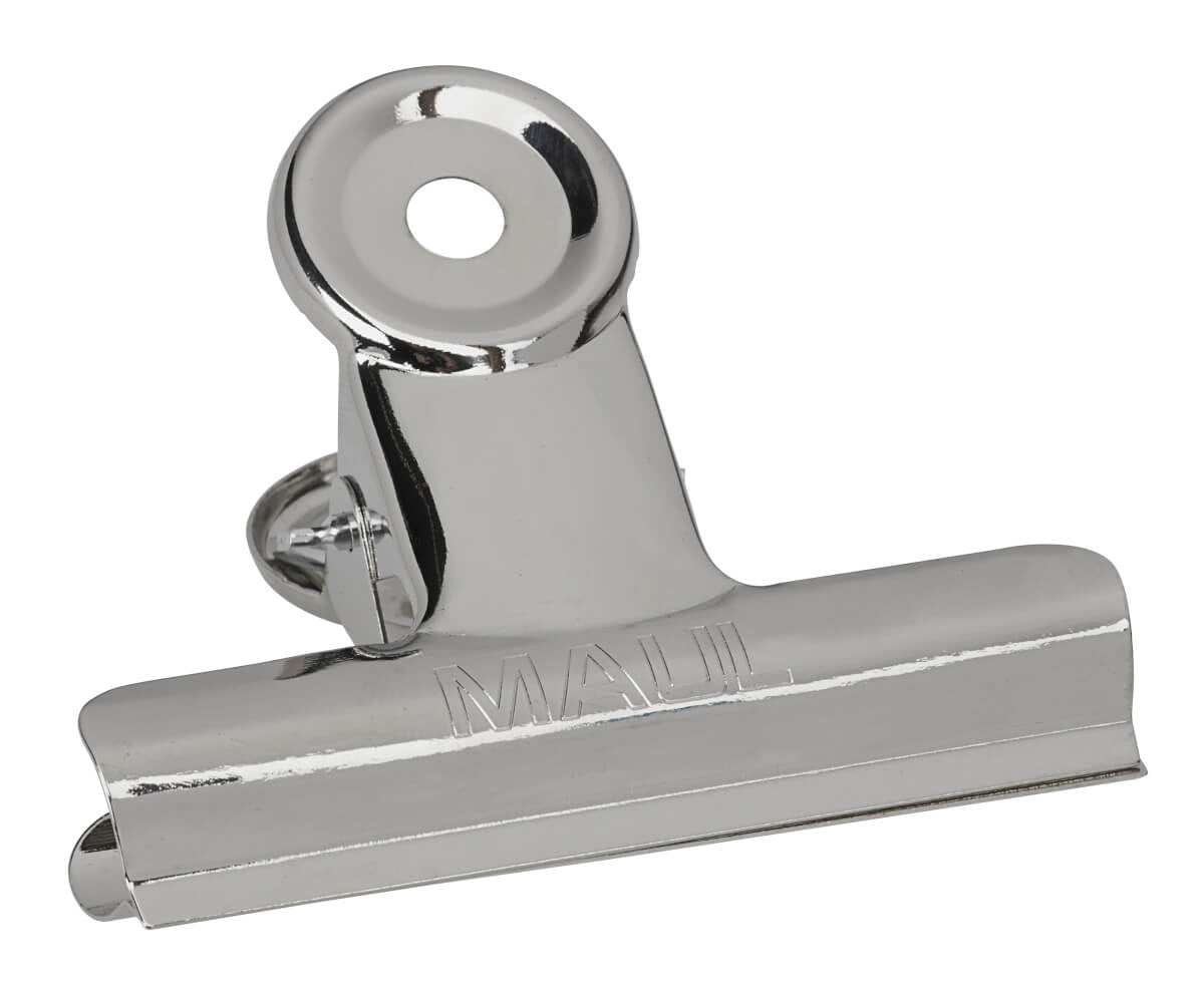 MAUL Büroklammern – 77 × 40 mm – Metall – Silber – 5 Stück