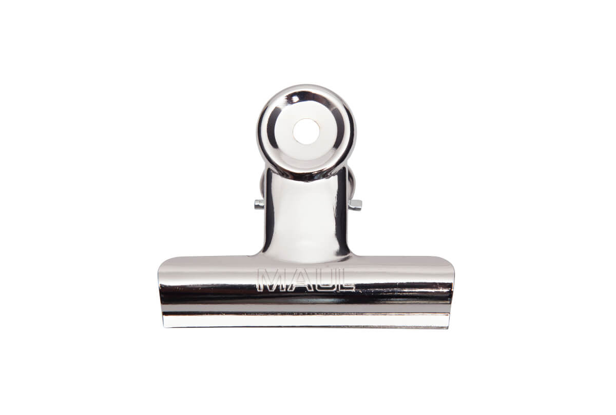 MAUL Büroklammern – 77 × 40 mm – Metall – Silber – 5 Stück