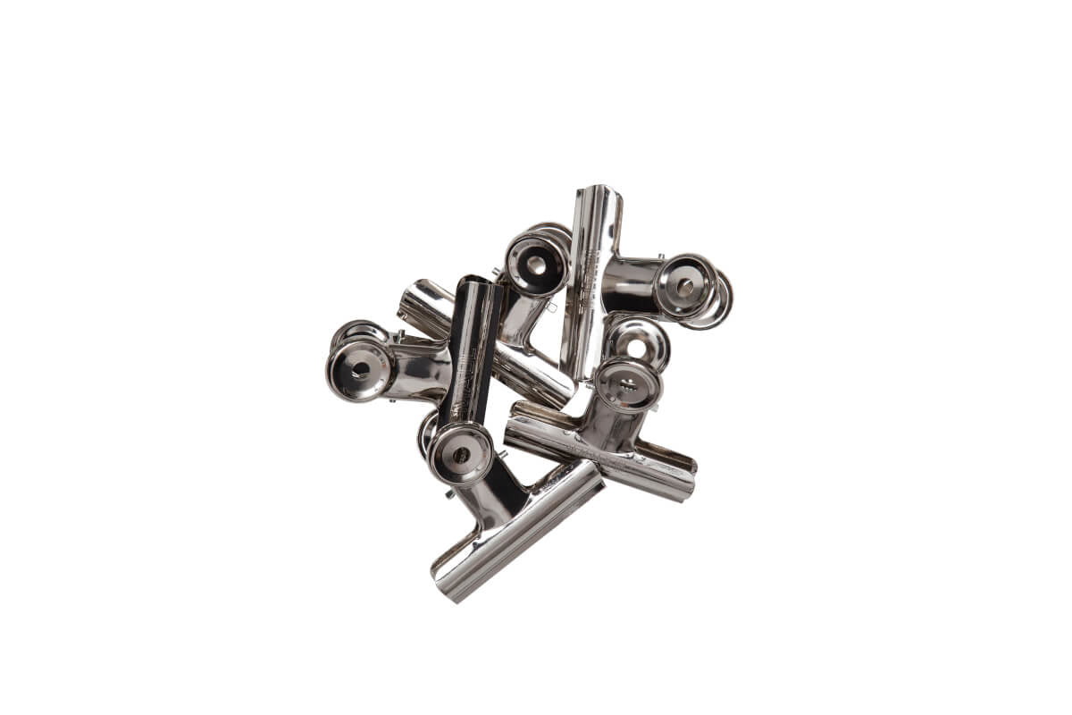 MAUL Büroklammern – 77 × 40 mm – Metall – Silber – 5 Stück