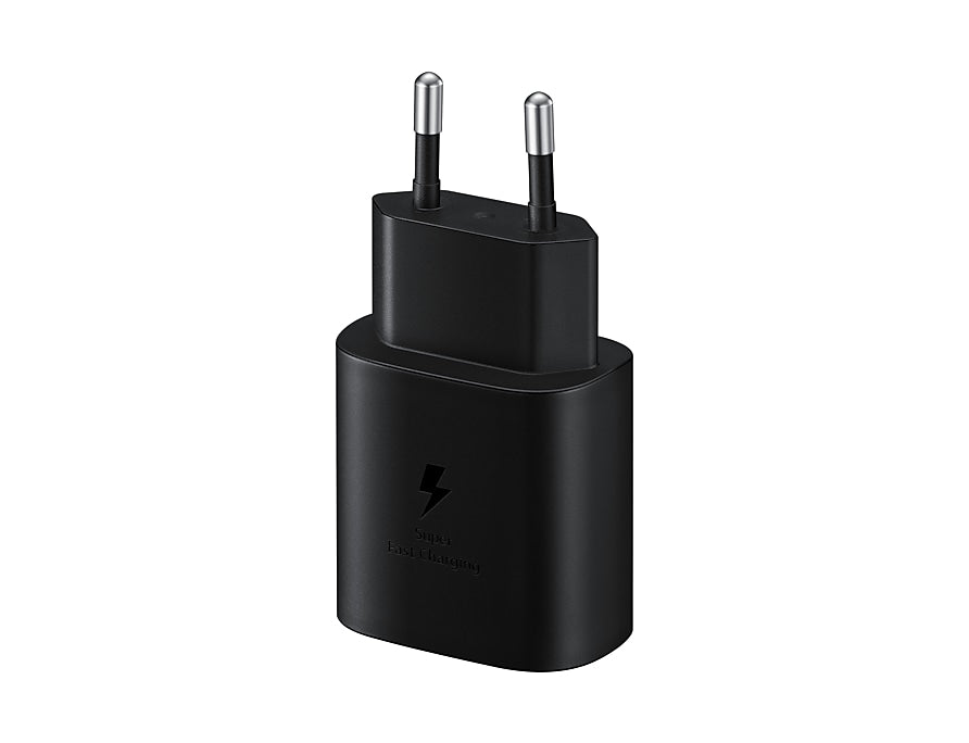 Samsung EP-TA800 USB-Ladegerät 25 W – USB-C×1 – QC 3.0 – für Smartphones – Schwarz