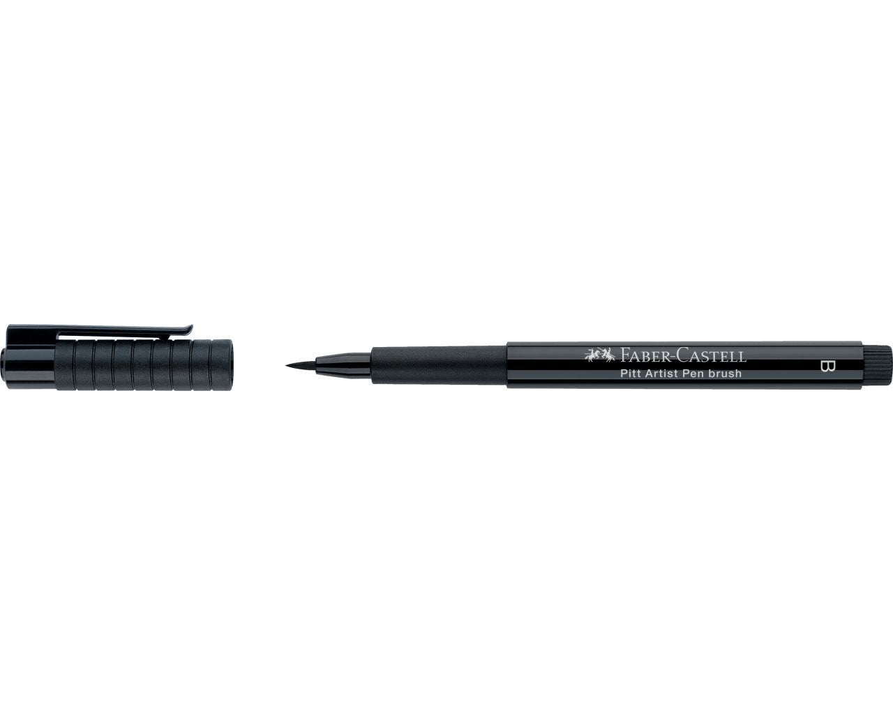 Faber-Castell Pitt Artist Pen Brush Pen – 2,5 mm, pigmentiert, wasserfest, schwarz