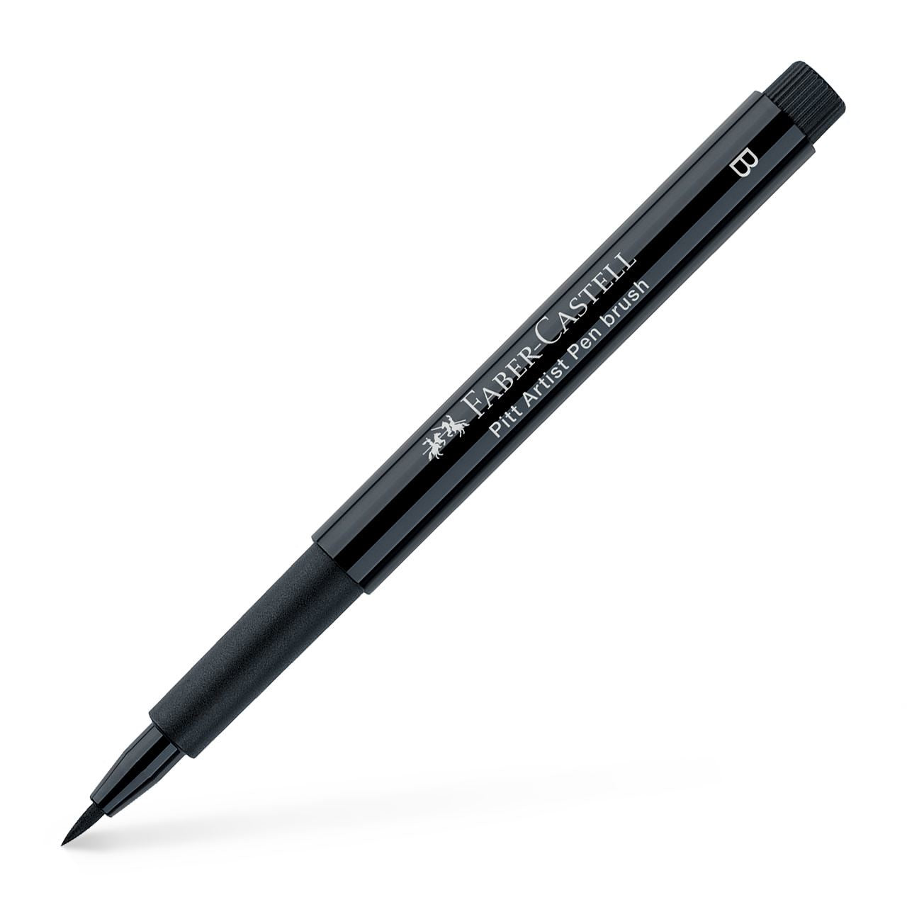 Faber-Castell Pitt Artist Pen Brush Pen – 2,5 mm, pigmentiert, wasserfest, schwarz