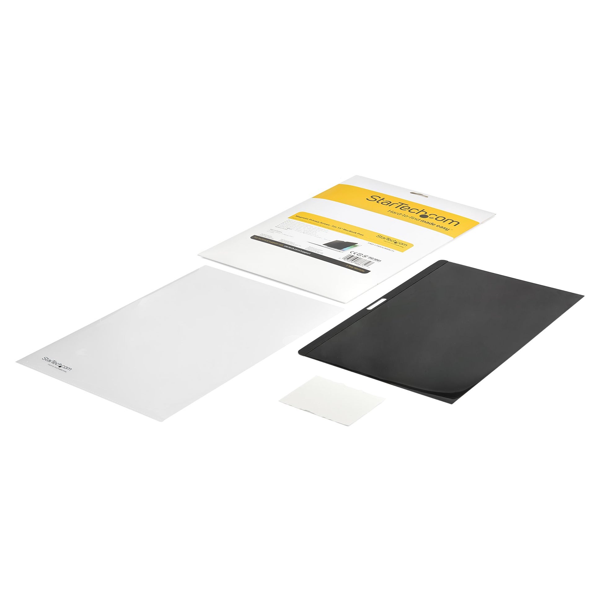 StarTech.com Magnetischer Blickschutzfilter für Apple MacBook Pro/Air 15", 16:10 – 342 × 222 mm