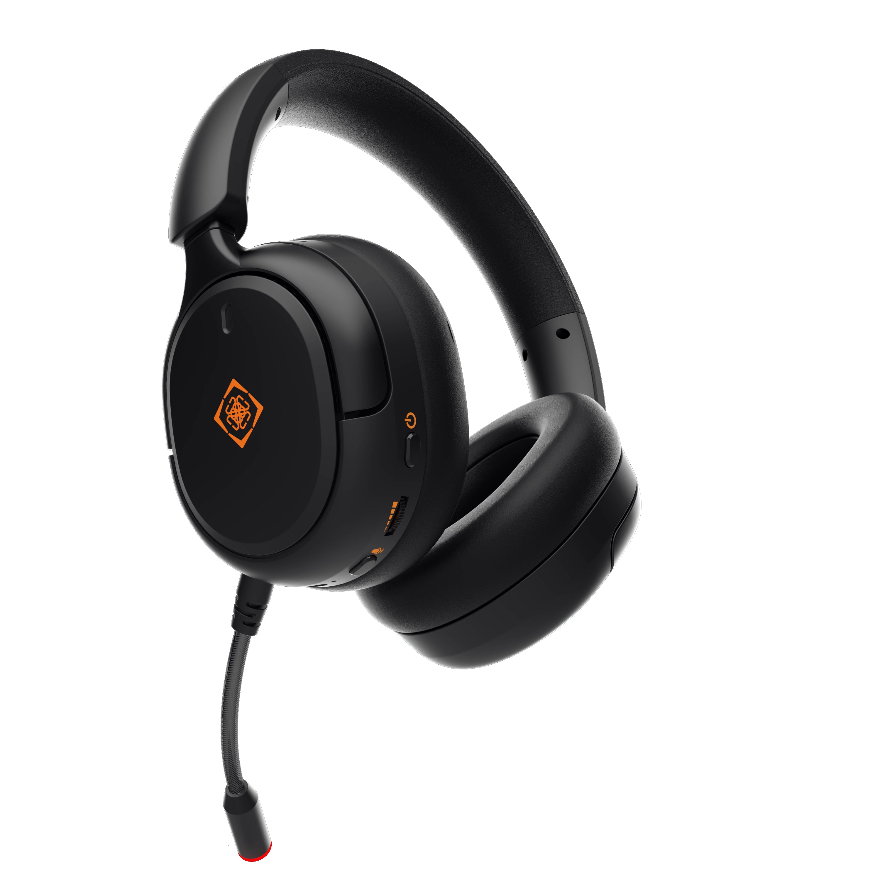 Deltaco Gaming GAM-182 Gaming-Headset – Over-Ear, Stereo, 2,4 GHz + BT 5.4 + Kabel (USB-C), Schwarz