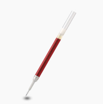 Pentel EnerGel Rollerpatrone für Roller (ausser BLN15, BLN17, BLN25, BLN27) – rot, 1 mm, geruchsarm