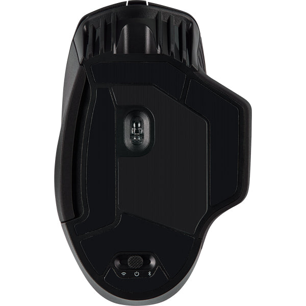 Corsair DARK CORE RGB PRO Gaming-Maus – kabellos, für Rechtshänder, programmierbar, RGB-Beleuchtung, schwarz