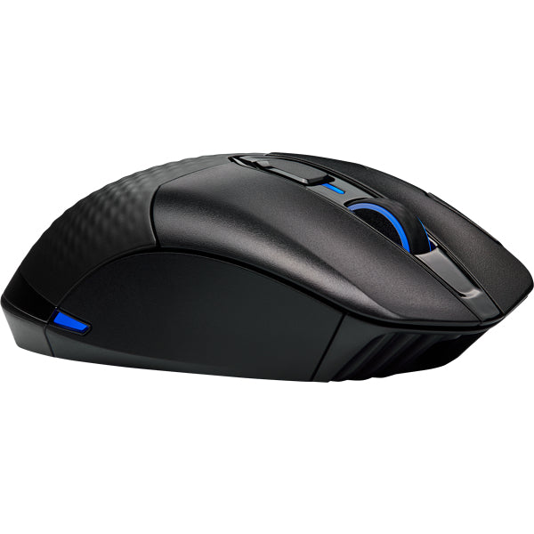 Corsair DARK CORE RGB PRO Gaming-Maus – kabellos, für Rechtshänder, programmierbar, RGB-Beleuchtung, schwarz