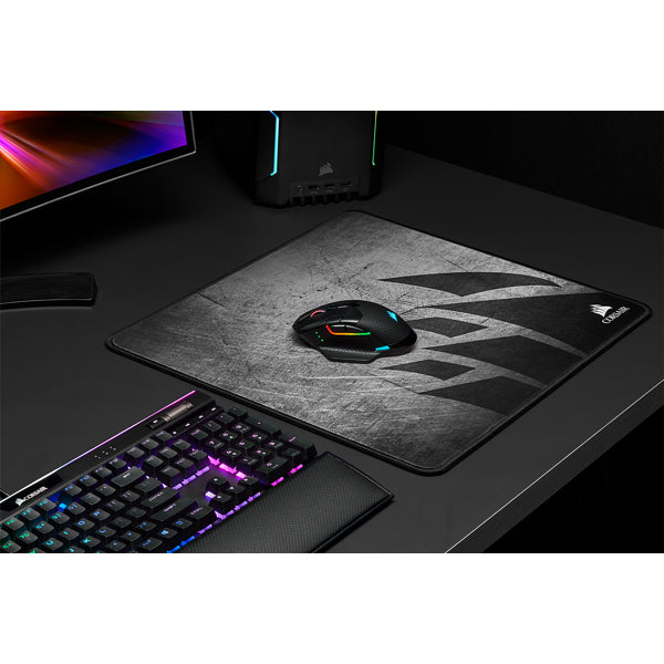 Corsair DARK CORE RGB PRO Gaming-Maus – kabellos, für Rechtshänder, programmierbar, RGB-Beleuchtung, schwarz