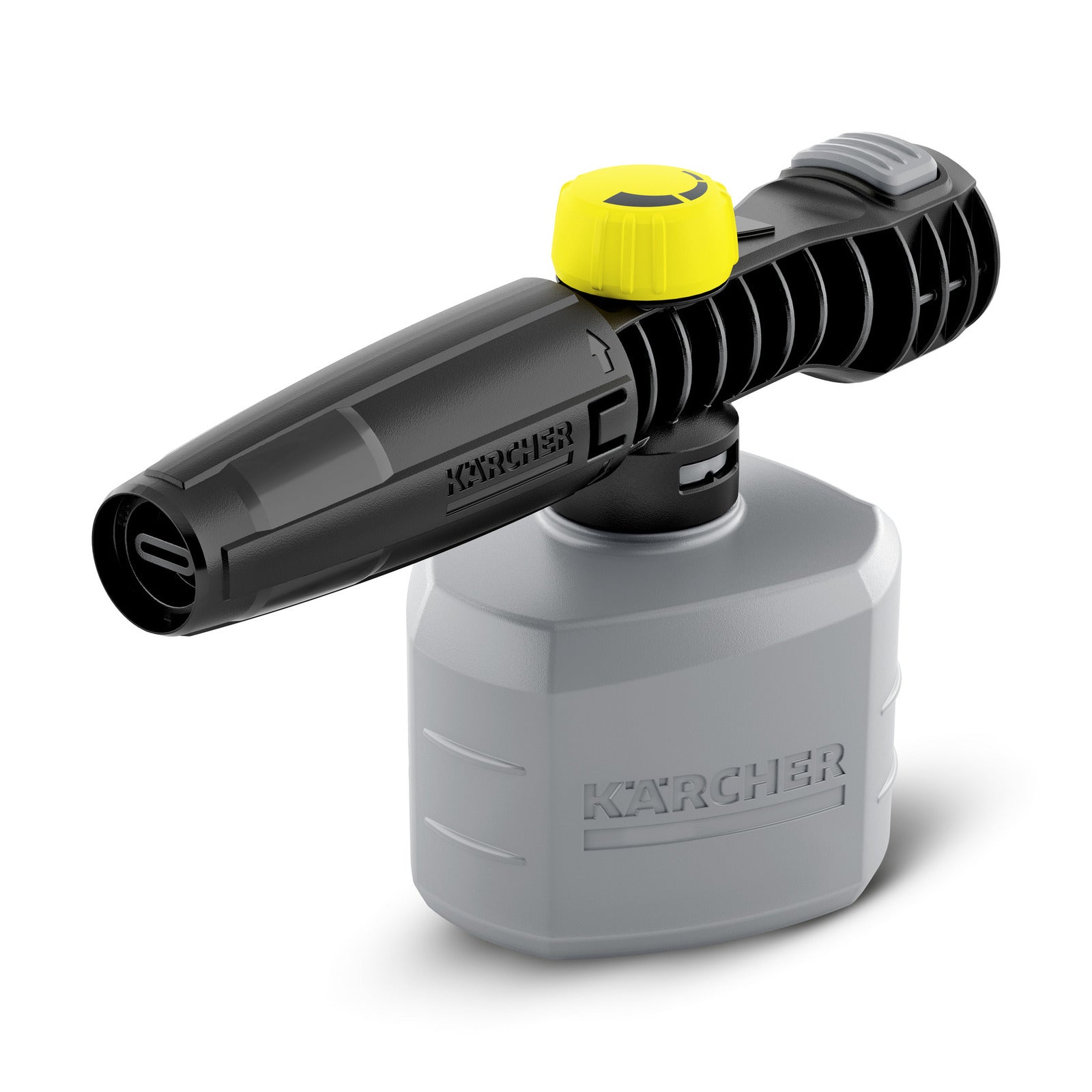 Kärcher Schaumdüse FJ 24 Handheld – schwarz/gelb, für KHB 5 Battery, KHB 6 Battery, 9,3 × 20,5 × 13,2 cm