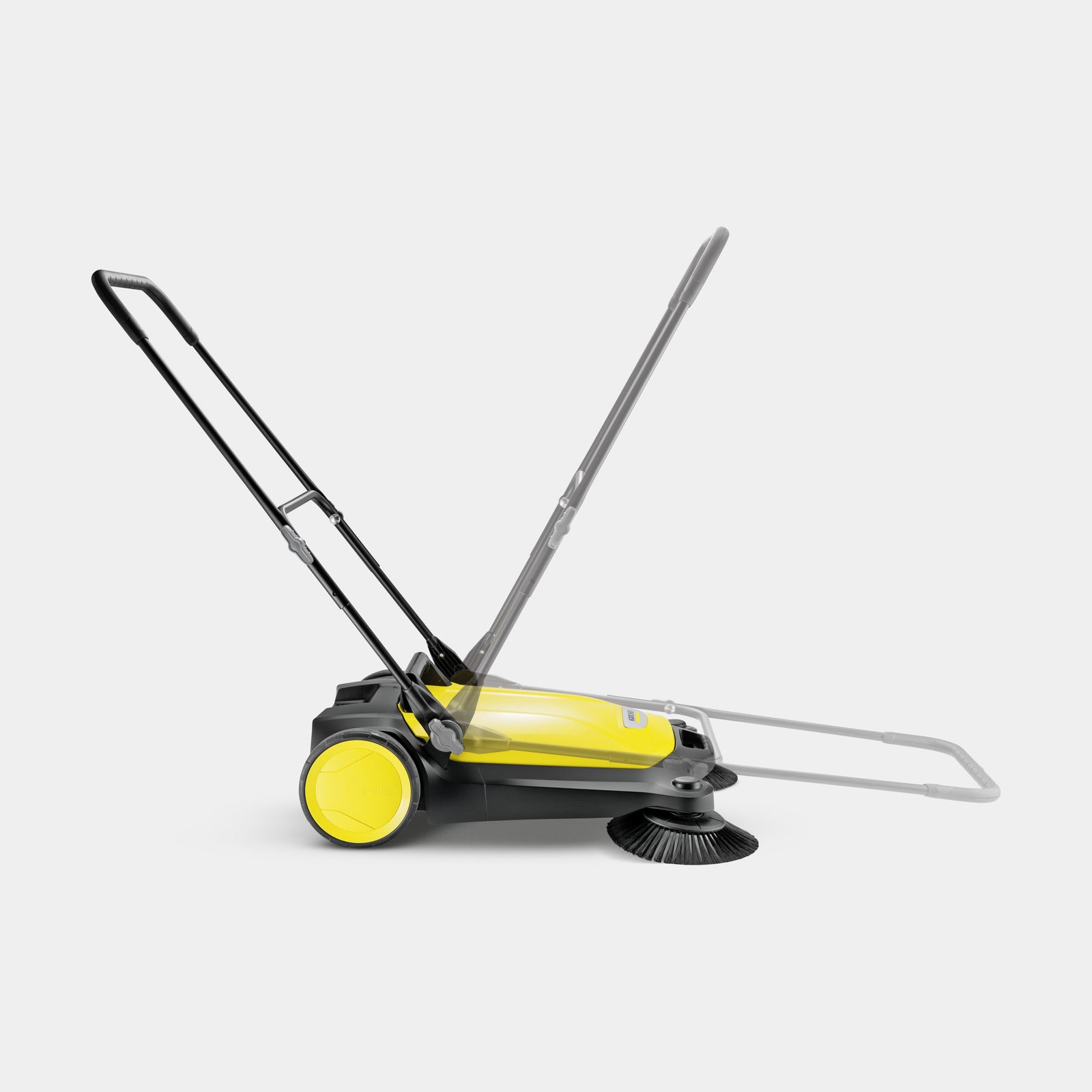 Kärcher Kehrmaschine S 4 – 51 cm, manuell, 20 l, gelb/schwarz