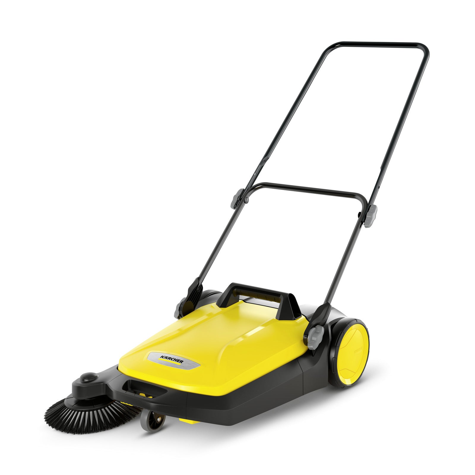 Kärcher Kehrmaschine S 4 – 51 cm, manuell, 20 l, gelb/schwarz