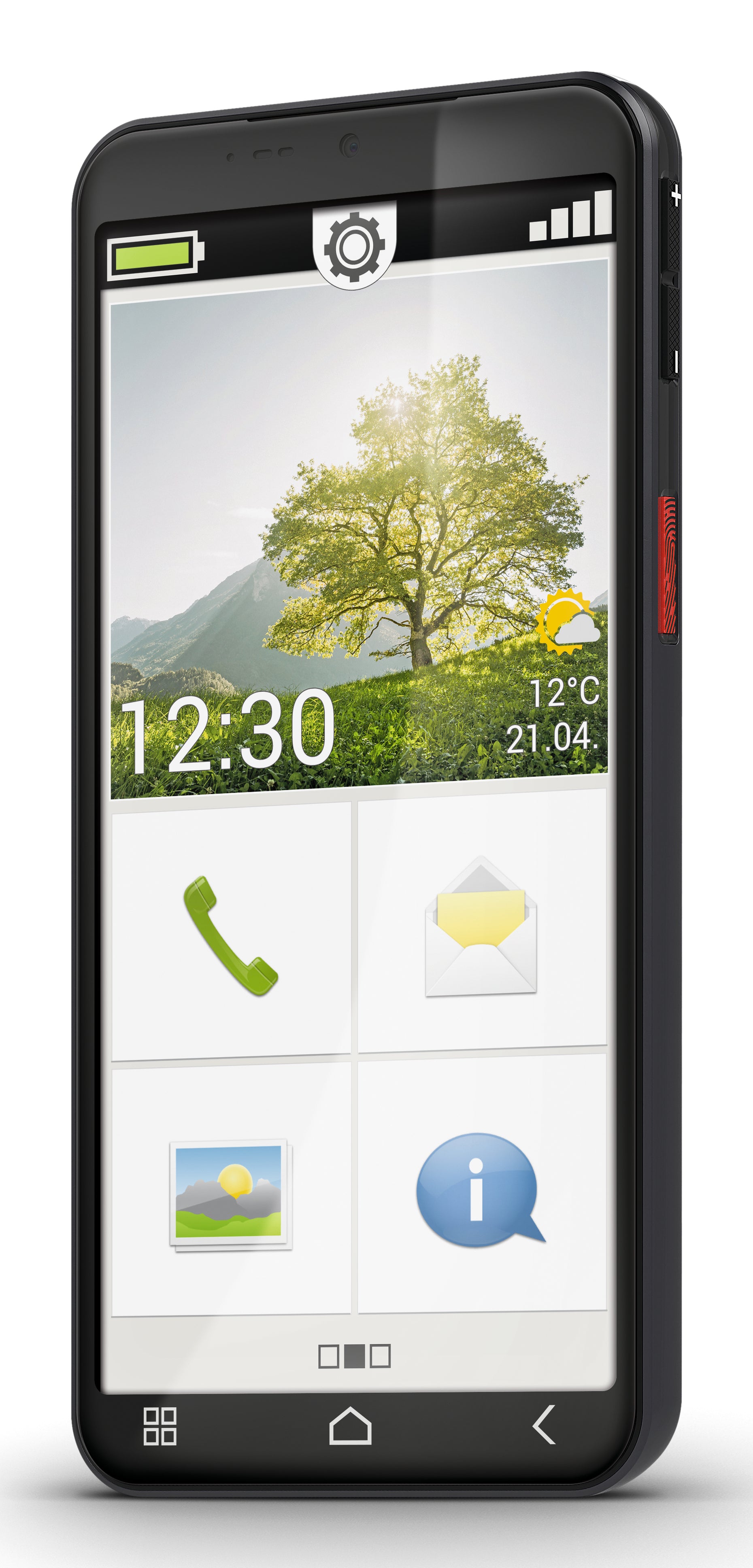 Emporia SMART 7 lite – 5,4" – 128 GB – Schwarz