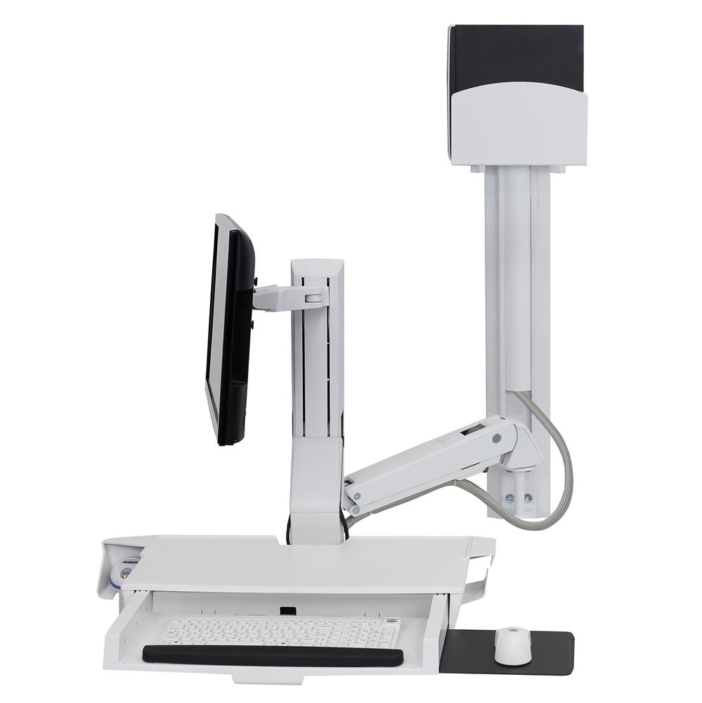 Ergotron Wand-Schwenkarm – Silber