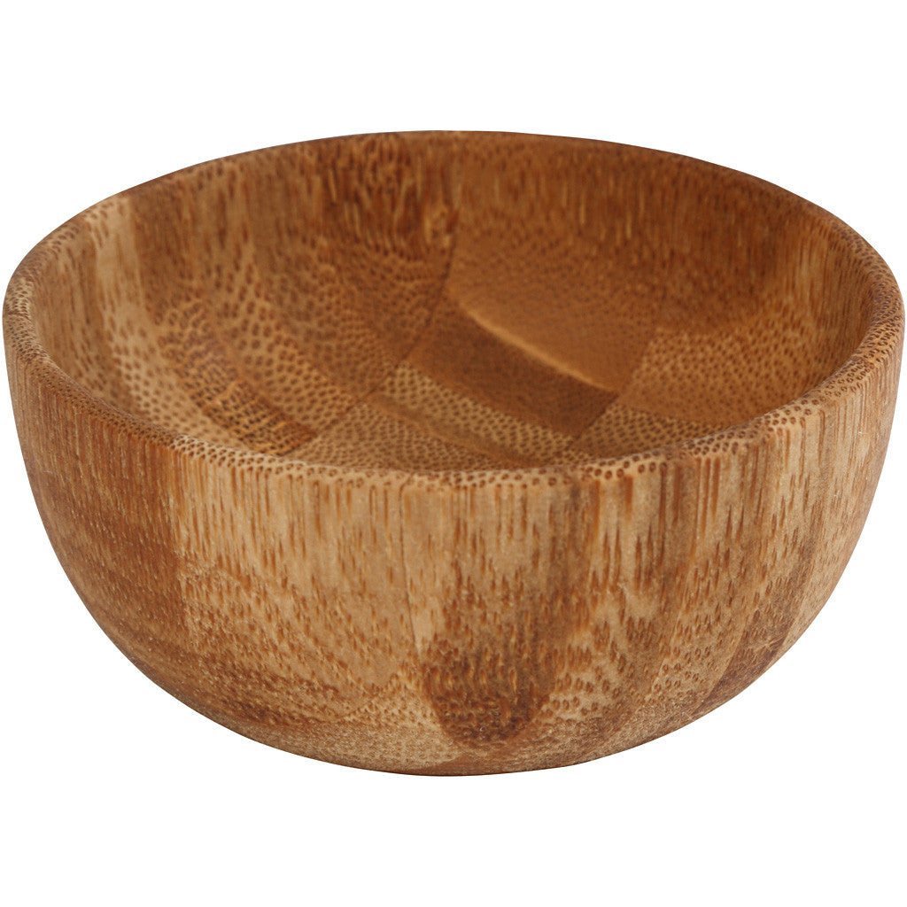 Creativ Company Schüssel – Ø 8,0 cm, H 3,5 cm, Bambus, Holz