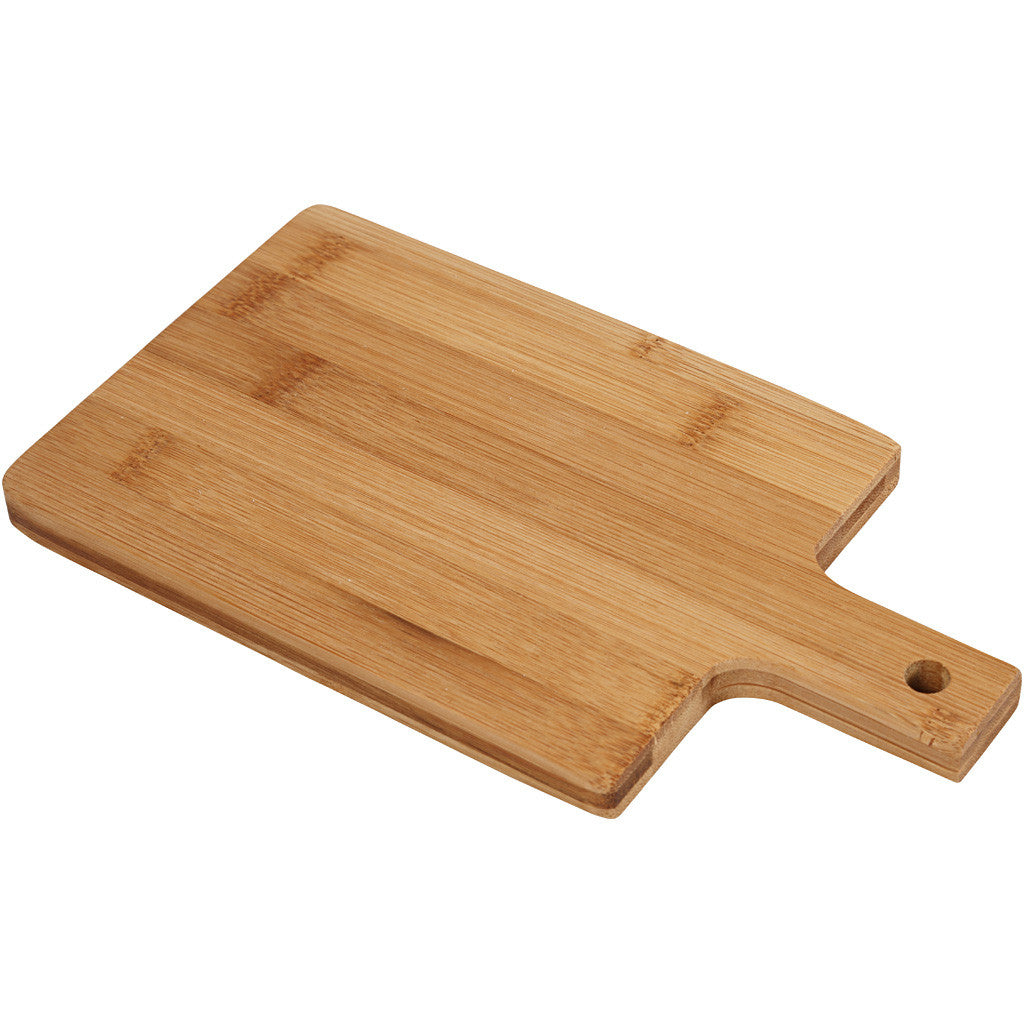 Creativ Company Schneidebrett 14 × 25 × 1,4 cm, Bambus