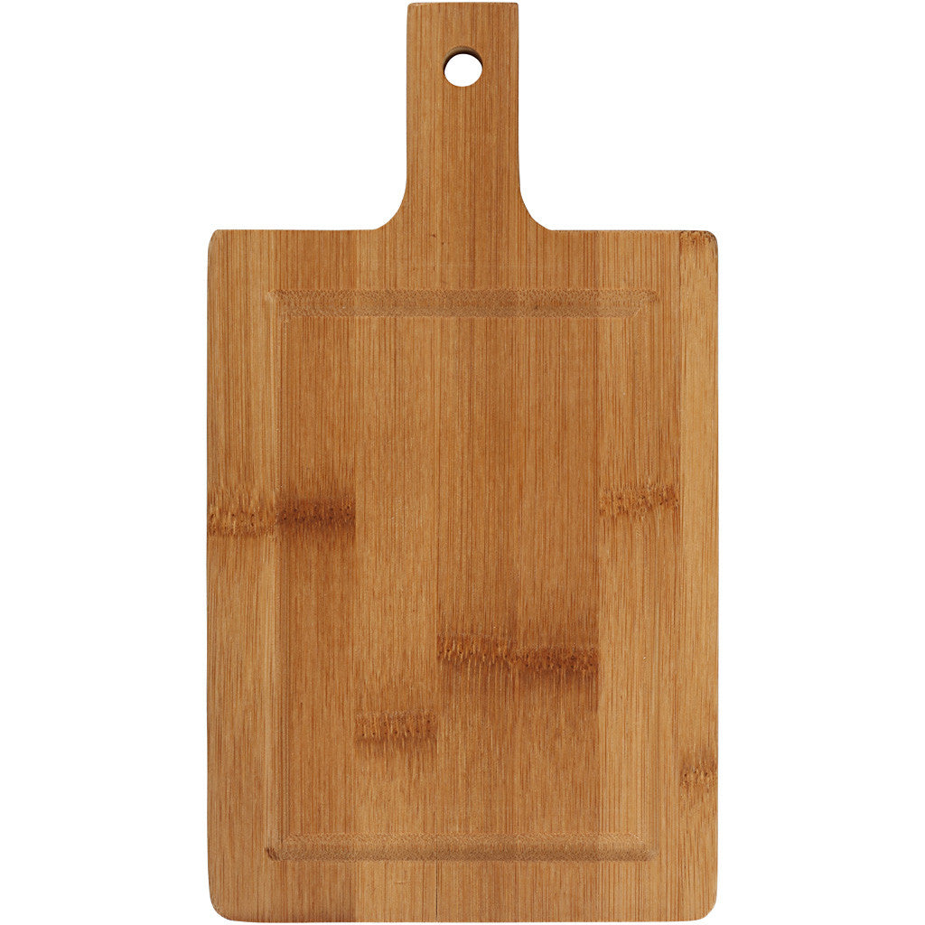 Creativ Company Schneidebrett 14 × 25 × 1,4 cm, Bambus
