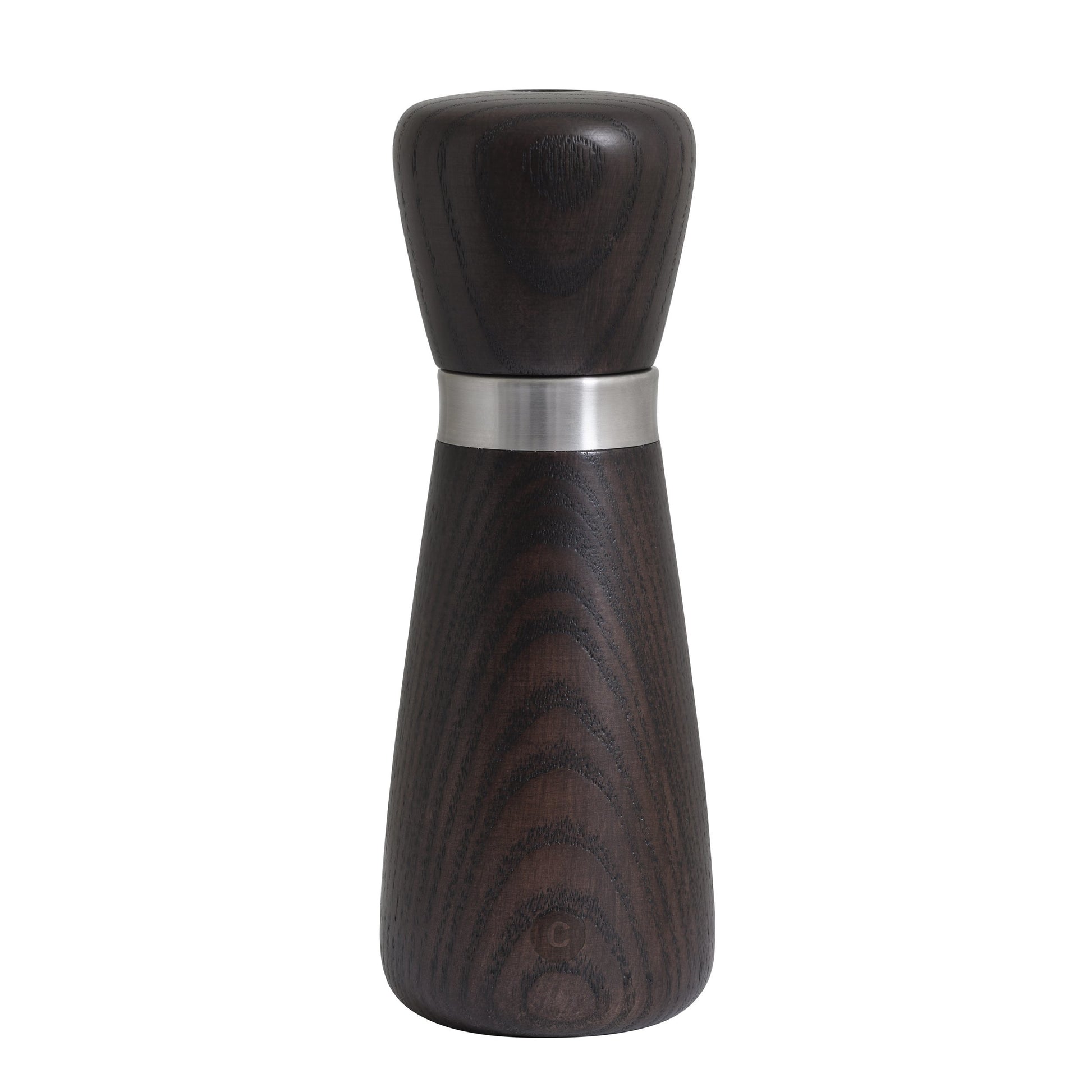 CrushGrind Salz-/Pfeffermühle 17 cm, Holz/Edelstahl, Dunkelbraun