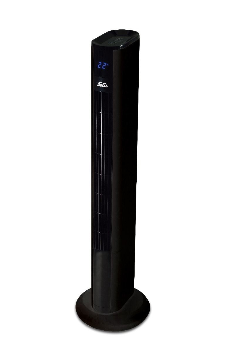 Solis Turmventilator Easy Breezy 757 – 50 W, 3 Stufen, oszillierend, Timer, Fernbedienung, 44,8 dB