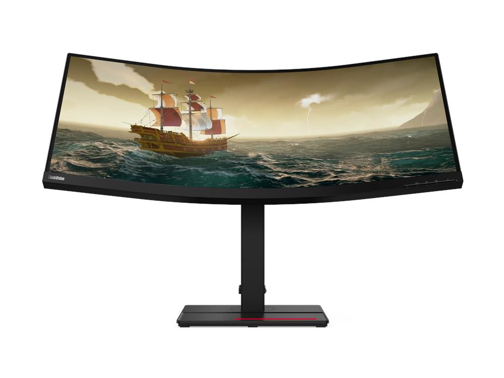 Lenovo ThinkVision T34w-20 – 34" Curved, 3440 × 1440 (UWQHD), VA, USB-C 75 W