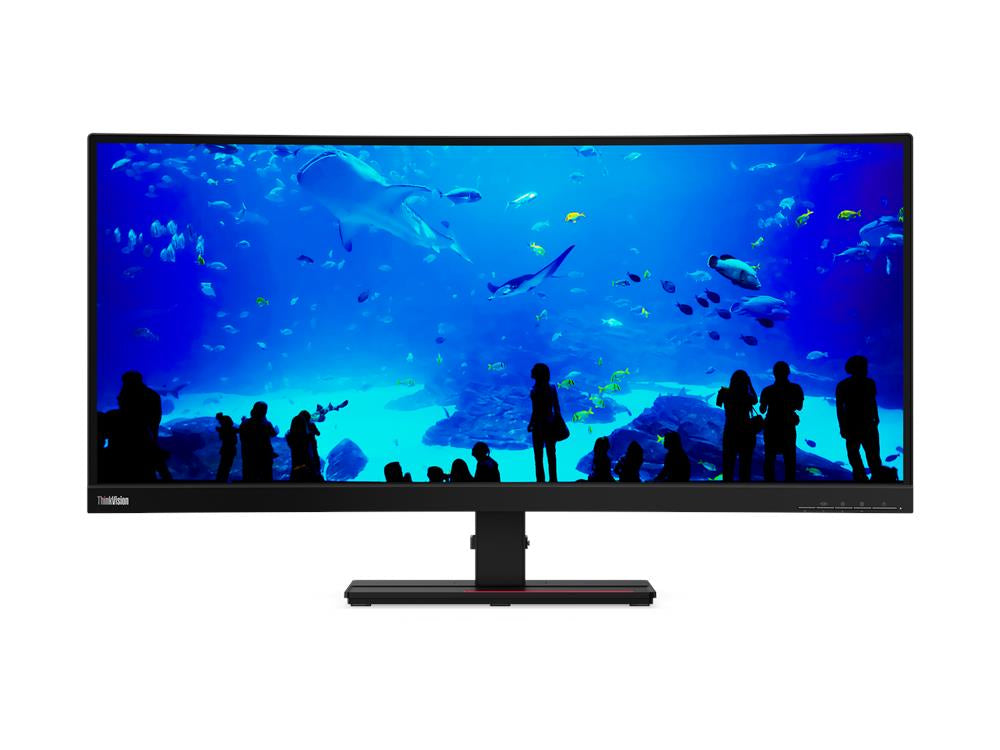 Lenovo ThinkVision T34w-20 – 34" Curved, 3440 × 1440 (UWQHD), VA, USB-C 75 W