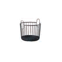 Zone Denmark Inu Aufbewahrungskorb – Metall – Schwarz – Ø 300 × H 305 mm