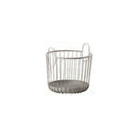 Zone Denmark Aufbewahrungskorb – Metall – Taupe – Ø 300 × H 305 mm