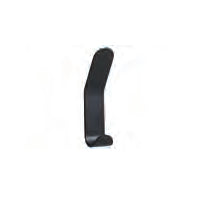 Zone Denmark Haken – Stahl, 2 Haken, Wandmontiert, 2,5×3,5×11 cm, Schwarz