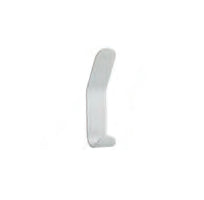 Zone Denmark Haken – 2,5×3,5×11 cm, Stahl, Wandmontiert, Grau