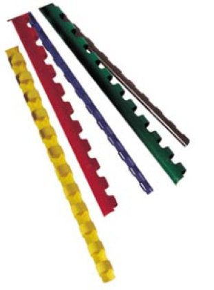 Peach Bindedisc-Ringe – für A4 – Ø 8 mm, blau, Kunststoff – 100 Stk.