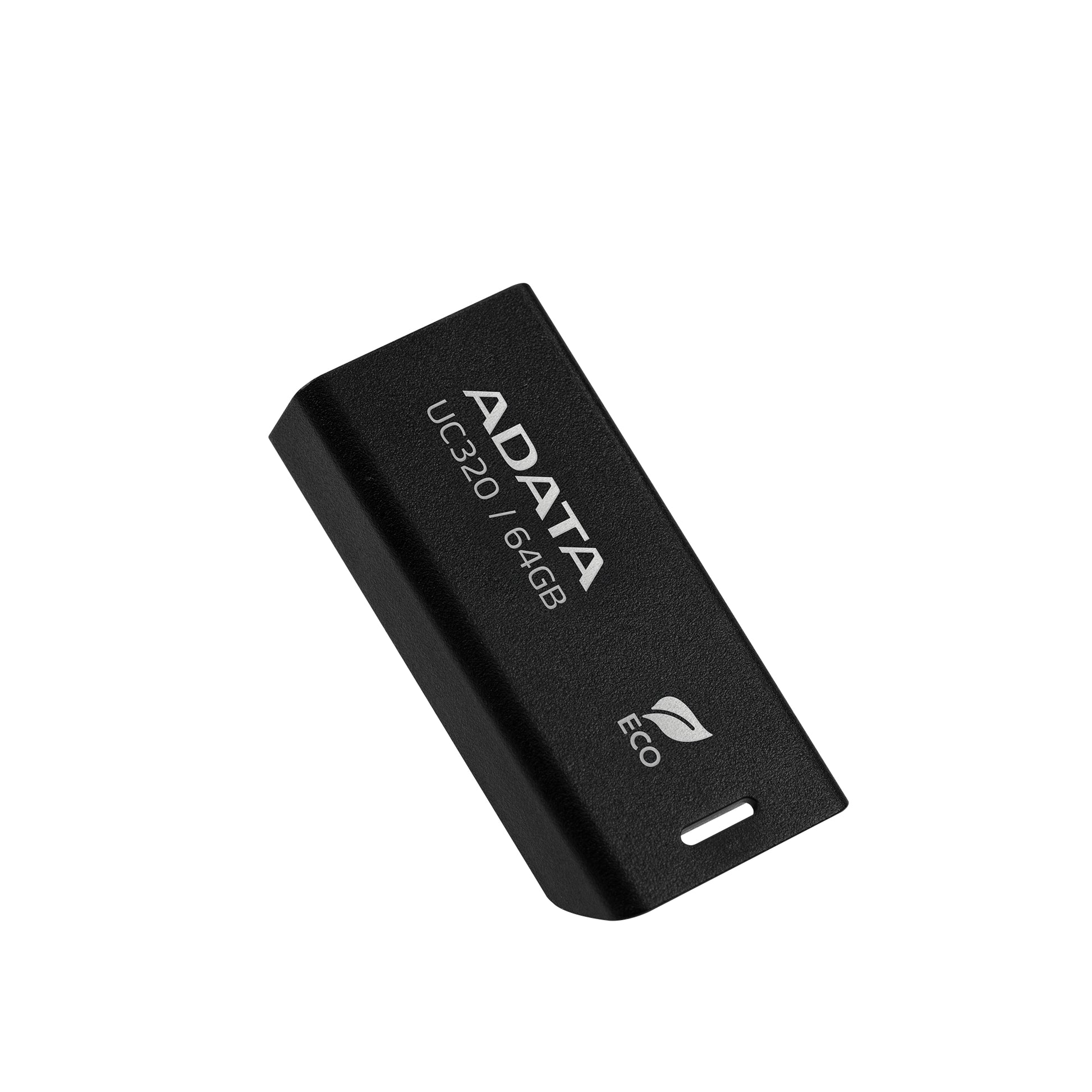 ADATA USB-Stick 64 GB – USB-A USB 3.2 Gen 1, ohne Deckel, Schwarz
