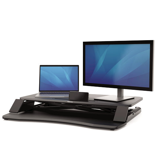 Fellowes Corsivo – Stehtisch – Schwarz – Höhenverstellbar