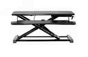 Fellowes Corsivo – Stehtisch – Schwarz – Höhenverstellbar