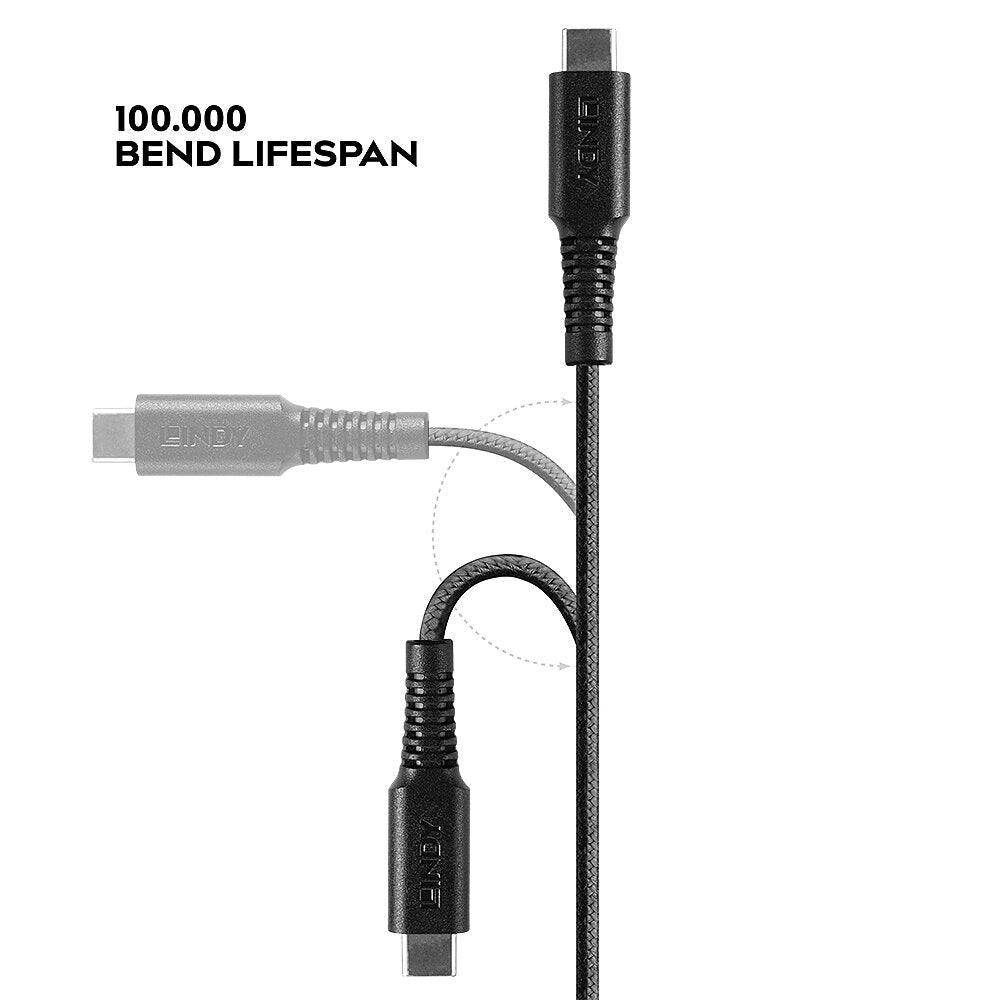 Lindy 60 13 USB-C auf Lightning Kabel, 2 m