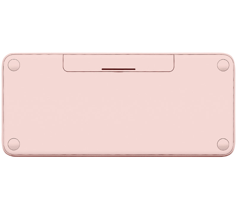 Logitech K380 – Tastatur, kabellos (Bluetooth), UK-Layout (EN), Multi-Device, Rosa